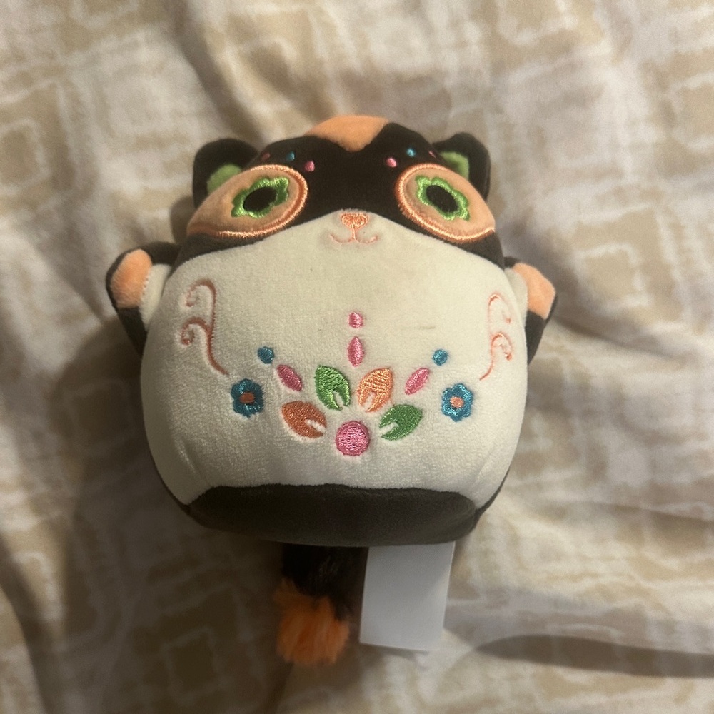 Original Squishmallows Plush - Elvio the Sugar Glider Day of the Dead 5-inch